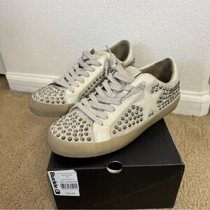 SHUSHOP Rockstar Studded Sneakers